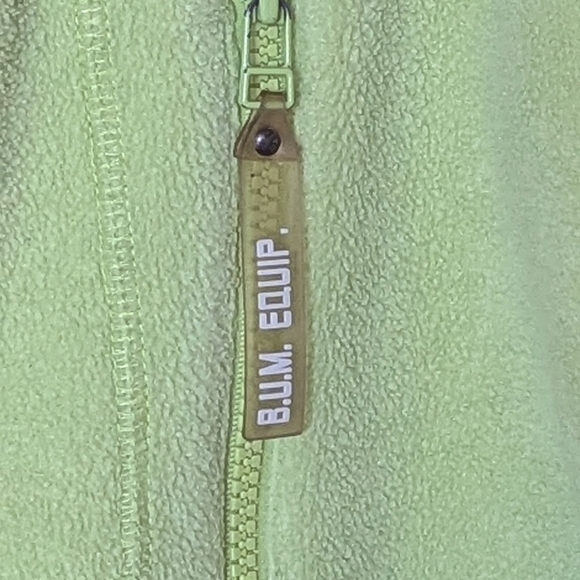 B.U.M Equipment Women's (Small) Fleece Zip-Front High-Neck Utility Jacket - Picture 5 of 16